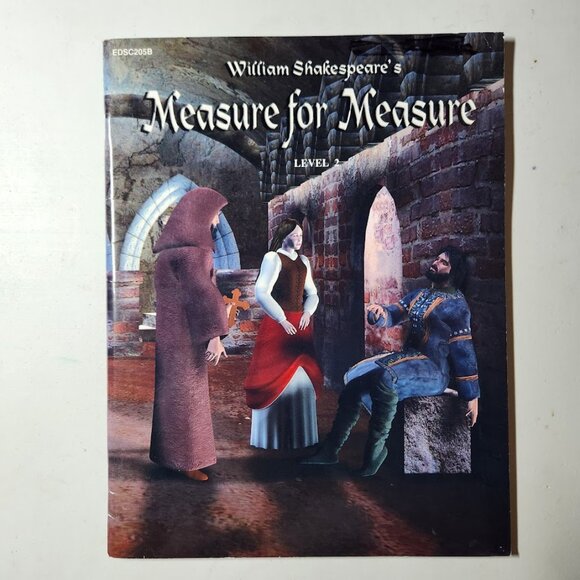 William Shakespeare Measure for Measure Workbook Reading Old World Literature Le - Picture 1 of 16